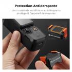 Lot de 2 supports adaptateurs à dégagement rapide pour DJI Osmo Pocket 3 Create Combo, support de trépied compatible Arca-Swiss Standard, avec trou de vis 1/4"/doigt pliable, support en alliage d'aluminium
