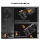 Lot de 2 supports adaptateurs à dégagement rapide pour DJI Osmo Pocket 3 Create Combo, support de trépied compatible Arca-Swiss Standard, avec trou de vis 1/4"/doigt pliable, support en alliage d'aluminium