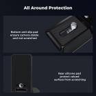 K&F CONCEPT Magnetisk Monteringsstativ Kompatibel med Insta360 X5/X4/X3, Sammenklappeligt Håndholdt Greb med 1/4 Skruehul & Arca Type Base til Stativ, Actionkamera Monteringsbeslag til GoPro Hero 13/12 Sort