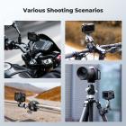 Snabbkopplingsklämma, cykelmotorcykelstyre, rullstångsrör, klämmhållare, fäst tillbehör K&F CONCEPT