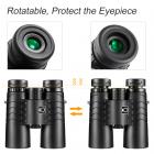 10X42 verrekijker telescoop met Bak-4 prisma voor reizen, jagen, concerten, wandelingen, natuurobservatie