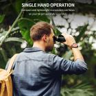 YH1250 12 * 50 Kompakti monokulaarinen IP65 vedenpitävä suuritehoinen helppo tarkennusmonokulaari lintujen katseluun ulkona metsästysmatka nähtävyyksien katseluun