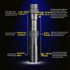 10-300 × 40 Kontinuerlig zoom Monokulære HD-metalteleskoper med telefonholder og stativ til fugletitting Jagtcamping