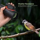 12X42 HD-verrekijker, met smartphonehouder en klein statief, BAK4-prisma, voor jagen, vogels kijken, zwart wandelen