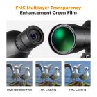 20-60X60 HD Kikkertscope - BAK4 45 Graders Kikkertscope for Jakt og Observasjon av Dyreliv med Mobilklemme, Stativ og Oppbevaringspose