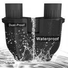 10x25 Compacte Verrekijker, BAK4, 114m/1000m Zicht, voor Vogels Kijken, Reizen, Sport, Voetbal