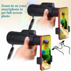 10-30x50 HD suuritehoinen monokulaarinen matala yönäkö, vedenpitävä zoom-monokulaarinen aikuisille lintujen katselu vaellus matkustava konsertti urheilupeli