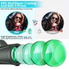 Monoculare impermeabile per adulti 12X55 HD, obiettivo multistrato FMC, telescopio portatile bifocale prisma BAK4 con supporto per smartphone e treppiede per birdwatching, campeggio, escursionismo, caccia