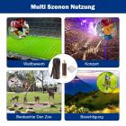 Brass Pirate Spotscope, Vedenpitävä Pocket Mini Spotscope, 25x30, Zoomattava taitettava Vintage Spotscope navigointiin, purjehdukseen, kaukokatseluun, pelaamiseen, matkustamiseen, retkeilyyn, metsästykseen