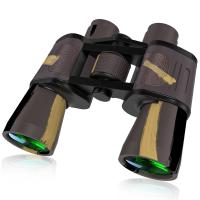 Binocolo militare ad alta potenza 20x50, prisma BAK4, obiettivo FMC, professionale compatto HD per adulti e bambini, visione notturna in condizioni di scarsa illuminazione, binocolo impermeabile per birdwatching, viaggi, caccia, concerti