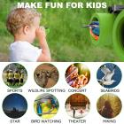 Lasten kiikarit, kompaktit lintukiikarit, 8X21 pojille ja tytöille pienet pienet kiikarit metsästysmatkoille Tähtien katselu Vaellus Leirintäkonsertti