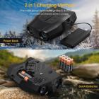 NV5100 Night Vision -kiikarit, digitaalinen infrapuna 2K HD -teleskooppi, 500-600 metrin näkyvä etäisyys pimeässä, 2,5 tuuman TFT-näyttö, päivä ja yö 7-luokan IR, metsästykseen ja villieläinten seurantaan