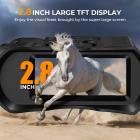 Aikuisten yönäkökiikarit, 8x digitaalinen zoom, 984 jalan / 300 M näköalueen yönäköpeili, 2,8 tuuman LCD-näyttö, joka pystyy tallentamaan teräväpiirtoisia 1080P videoita ja 8MP kuvia, sopii metsästys- ja retkeilyturvallisuuteen