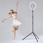 K&F Concept Heavy Duty Light Stand, justerbar højde med maksimalt 90,5 "/ 2,3 m, aluminiumslegering i magnesium