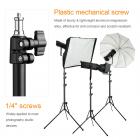 K&F Concept Light Stand 210cm / 82.68 ", Justerbar Alloy Fotograferingslampor stativ stativ för ringbelysning, softboxar, reflektorer, blinkande lampor och annan fotograferingsbelysning