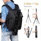 K&F Concept Light Stand 210cm / 82.68 ", Justerbar Alloy Fotograferingslampor stativ stativ för ringbelysning, softboxar, reflektorer, blinkande lampor och annan fotograferingsbelysning