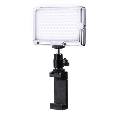 LED-videolampa för kamera 96 ​​LED PanColor 3000K-6500K Ljusstyrka dimbar för Vlog Fill Lighting för Livestream YouTubeel CRI 96 Megnetic Bi-