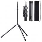 K&F Concept 78,75 tuuman alumiininen valokuvaus-/videojalustavaloteline relfectoreille, softboxeille, valoille, sateenvarjoille, taustoille