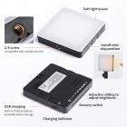 Touch Lighting Kit för bärbar videokonferens, 6500K LED-videolampa för dator med sugkopp, 4 färgfilter för fjärrarbete, zoommöte, självsändning, vlogging och smink