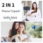 A31 0.8M lattialla seisova matkapuhelimen pidike Bluetooth-kaukosäätimellä