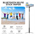 K&F Concept Concept A200 1.1M Selfie Live Broadcast Stand (inclui controle remoto de alça)