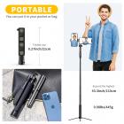 K&F Concept Concept A200 1.1M Selfie Live Broadcast Stand (inclui controle remoto de alça)