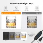 K&F CONCEPT 16"/40 cm professionel fotostudie-lysboks: Bærbart, foldbart fototeltsæt med 6 farverige baggrunde til små og mellemstore produktfotograferinger