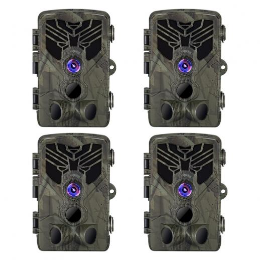 K&F Concept HC-810A 20MP / 0,3 sekunder start / 3 PIR HD udendørs vandtæt jagt og jagt infrarødt nattesynskamera til salg på den officielle hjemmeside (4stk)