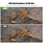 2.7K 16MP Wildlife Camera Fototrappola Animali con visione notturna,0.2S Trigger Trail Camera, telecamera da caccia impermeabil  IP66 per la sicurezza domestica e all'aperto 4pc