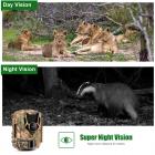 4PCS DL201 16MP 1080P polkukamera 0.4s laukaisuaika HD ulkona vedenpitävä metsästys infrapuna yönäkö minipelikamera