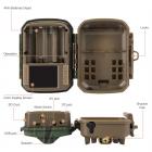 K&F Concept-301 16MP 1080P HD Trail -kamera 0.4s laukaisee ulkona vedenpitävän metsästyksen infrapuna-yönäköminikameran, 4PCS