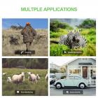 24MP 1296P HD -polkukamera, jossa on WiFi, 5 miljoonan anturin ulkoilma villieläinten seuranta vedenpitävä yön infrapunanäkö metsästyskamera