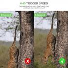 24MP 1296P HD -polkukamera, jossa on WiFi, 5 miljoonan anturin ulkoilma villieläinten seuranta vedenpitävä yön infrapunanäkö metsästyskamera