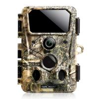30MP 4K WiFi Wildlife Trail Camera con visione notturna 0.2S Trigger Fototrappola Motion Activated IP66 telecamera da caccia impermeabile per esterni e sicurezza domestica