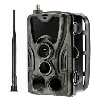 LTE 4G cellulaire volgcamera 30MP 4K draadloze camera voor bewaking van dieren in het wild 3 PIR120° detectiebereik HD outdoor waterdichte jacht infrarood nachtzichtcamera (Australische regelgeving)