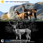 Fotopułapka kamera leśna 16MP 1080P, noktowizor na podczerwień, wyzwalacz 0.1s