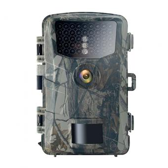 4K 48MP Impermeabile wildlife Trail Camera, Attivazione 0,3s, movimento 120 ° Gamma di rilevamento, 2.4 "LCD 40 pezzi LED a infrarossi per il monitoraggio della caccia di animali selvatici