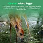 48MP 4K vedenpitävä trail-kameran liikeaktivointi 55° tunnistusalue 0.3s 2.3" LCD 40kpl infrapuna-LED villieläinten metsästyksen seurantaan