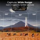 24MP*1296P night vision, 120° wide-angle 0.2S trigger 2-inch screen tracking camera maple leaf color*4 sets