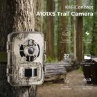 24MP*1296P night vision, 120° wide-angle*0.2S trigger 2-inch screen hunting camera bark color*2 sets