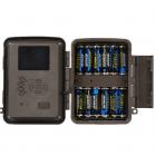 4K 32MP sporing jagtkamera, 100° vidvinkel bevægelsessensor udløst på 0,2 sekunder, 46 940nm svagt lys LED-lys, IP67 vandtæt, 2,31-tommer skærm med 64G SD-kort og hurtiginstallerede træpigge, multifunktionskortlæser kombination sæt