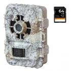 1296P 24MP villieläinkamera, polkukamera 120° laajakulmaliikenteellä uusin sensorinäkymä 0,2s laukaisuaika IP66 vedenpitävä + 64G muistikortti|valkoinen kivi