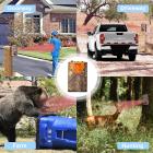 1/4 mile long range Wildlife Camera with wireless alarm, 24MP*1080P night vision, 120° wide angle*0.2S trigger 2