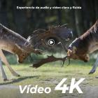 Cámara de Caza 4K 48MP con Gran Angular de 120°,Disparo de 0,2s, IP66, para Monitoreo de Vida Silvestre
