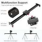 Kamera Tripod Slider 60cm Aluminium