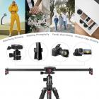 Kamera Tripod Slider 60cm Aluminium
