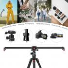 Camera Tripod Slider 60cm Carbon