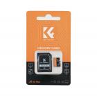 64G micro SD-kort U3/V30/A1 med adapter minnekort egnet for hjemmeovervåkningskamera jaktkamera og kjøreopptaker minnekort K&F CONCEPT
