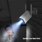 K&F Concept 4G-ulkokäyttöinen aurinkokamera LTE-valvontakamera langaton 1080P, PIR-ihmistunnistus + AI ihmisen muodon tunnistus, EU-versio