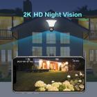 Cámara PTZ con reflector inteligente WIFI solar K&F CONCEPT